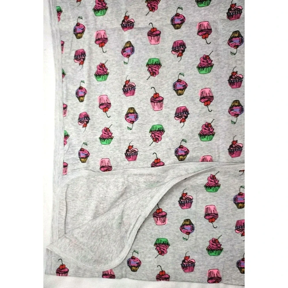 ROSIE POPE 3pc Party Animal Cupcake Swaddle Blanket Headband Lot Bow Cotton‎ NEW